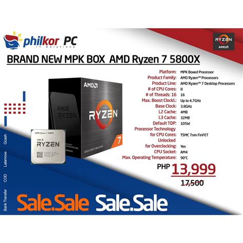 ryzen 7 5600g price philippines|AMD Ryzen 5 5600G 3.9GHz Price in Philippines .